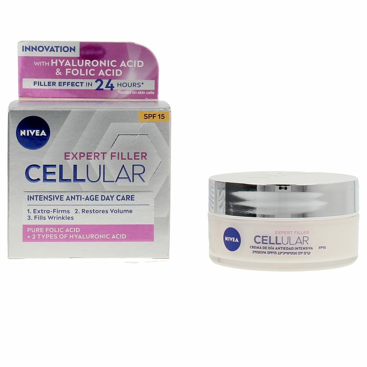 Day Cream Nivea Cellular Filler 50 ml Spf 15 -  Beauty, Skin care -  Nivea.