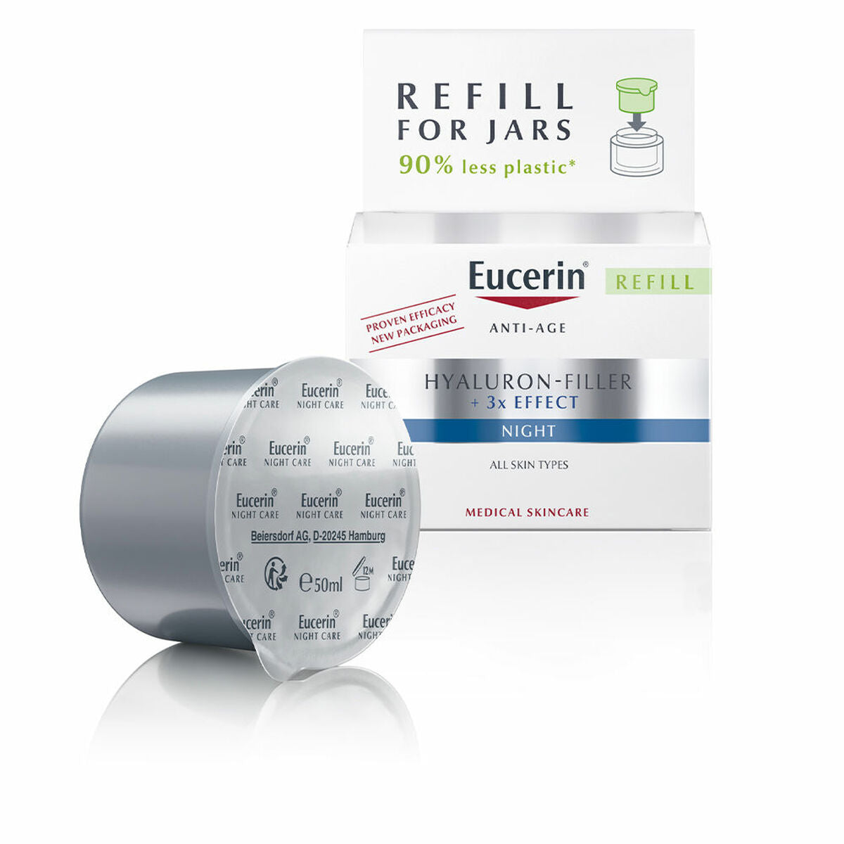 Night Cream Eucerin Hyaluron Filler 50 ml -  Beauty, Skin care -  Eucerin.