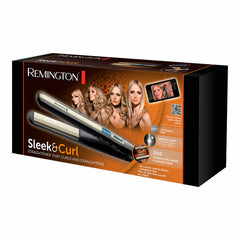 Hair Straightener Remington Sleek&Curl Black -  Beauty, Hair care -  Remington.