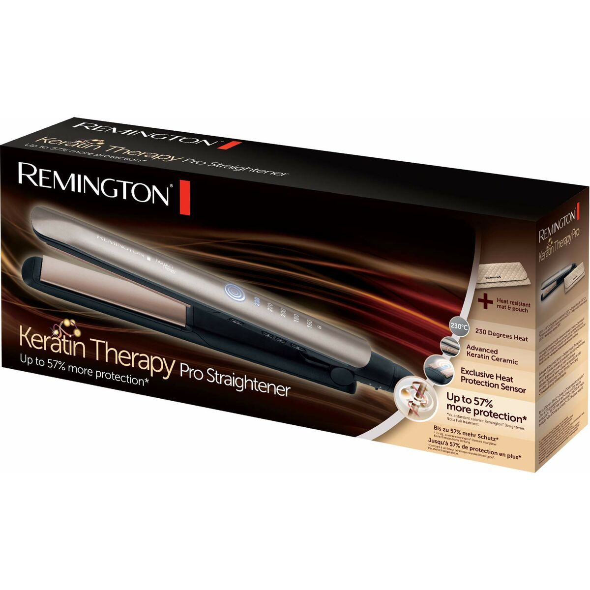 Hair Straightener Remington Keratin Therapy Pro S8590 -  Beauty, Hair care -  Remington.