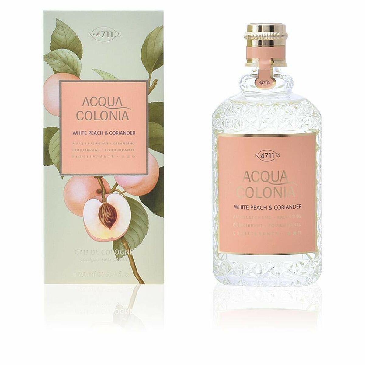 Unisex Perfume 4711 White peach & coriander EDC -  Beauty, Perfumes and fragrances -  4711.