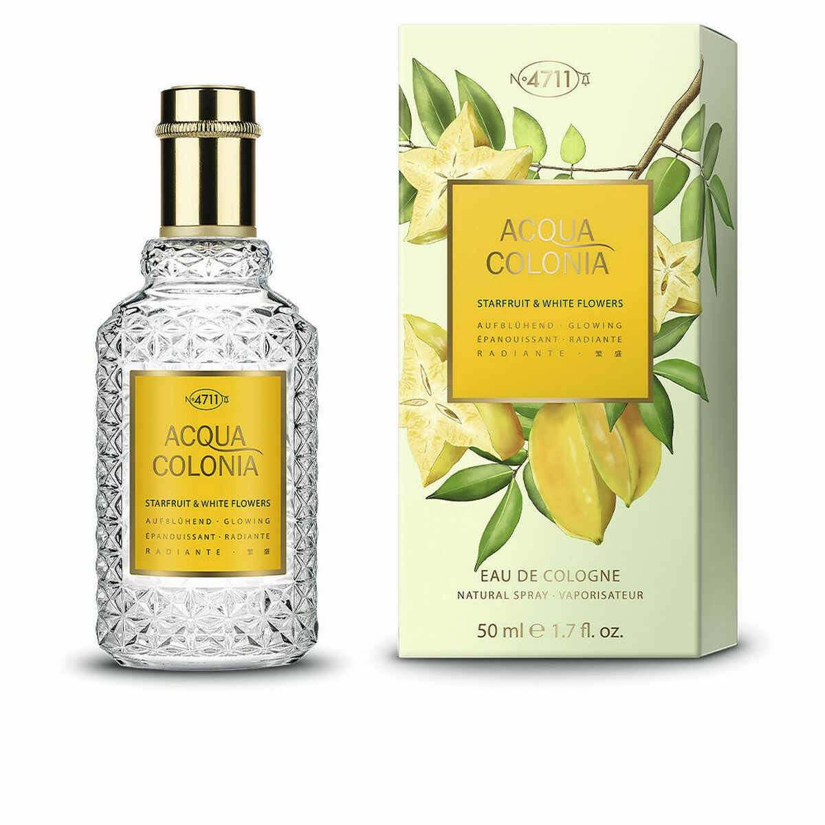Unisex Perfume 4711 Acqua Colonia EDC 50 ml Carambola White flowers -  Beauty, Perfumes and fragrances -  4711.