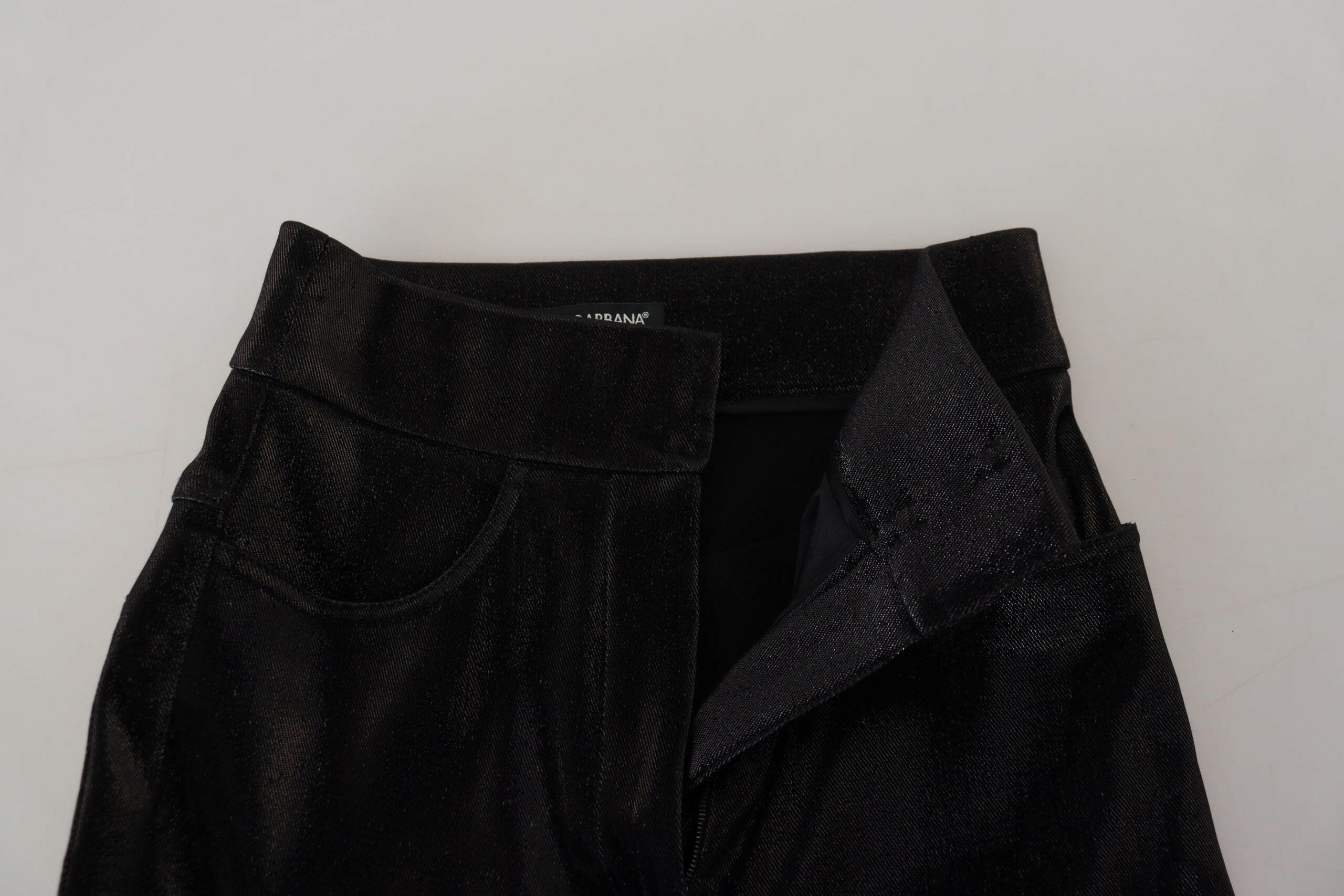 Dolce & Gabbana Black Washed Cotton Skinny Denim Jeans -   -  Dolce & Gabbana.