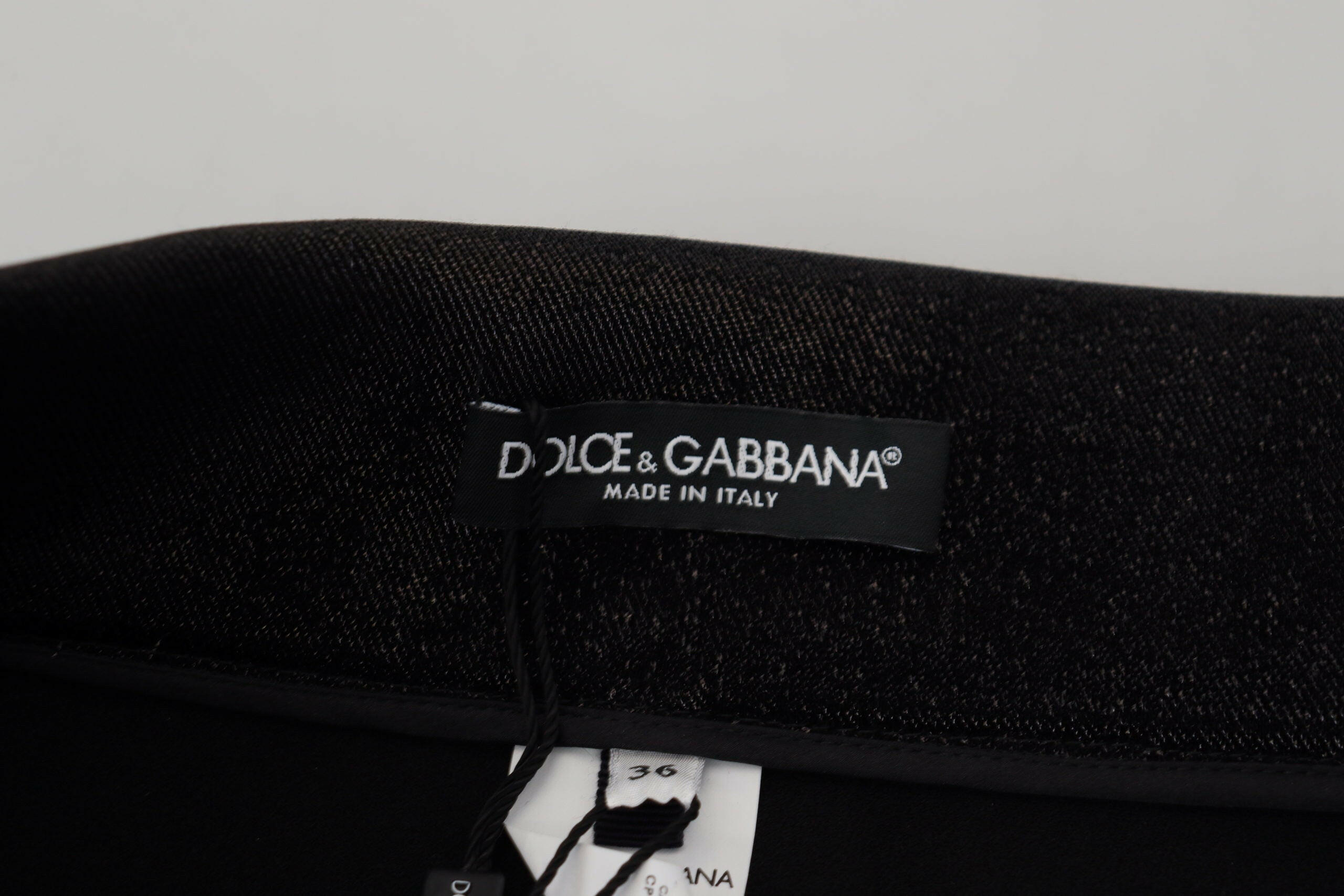 Dolce & Gabbana Black Washed Cotton Skinny Denim Jeans -   -  Dolce & Gabbana.
