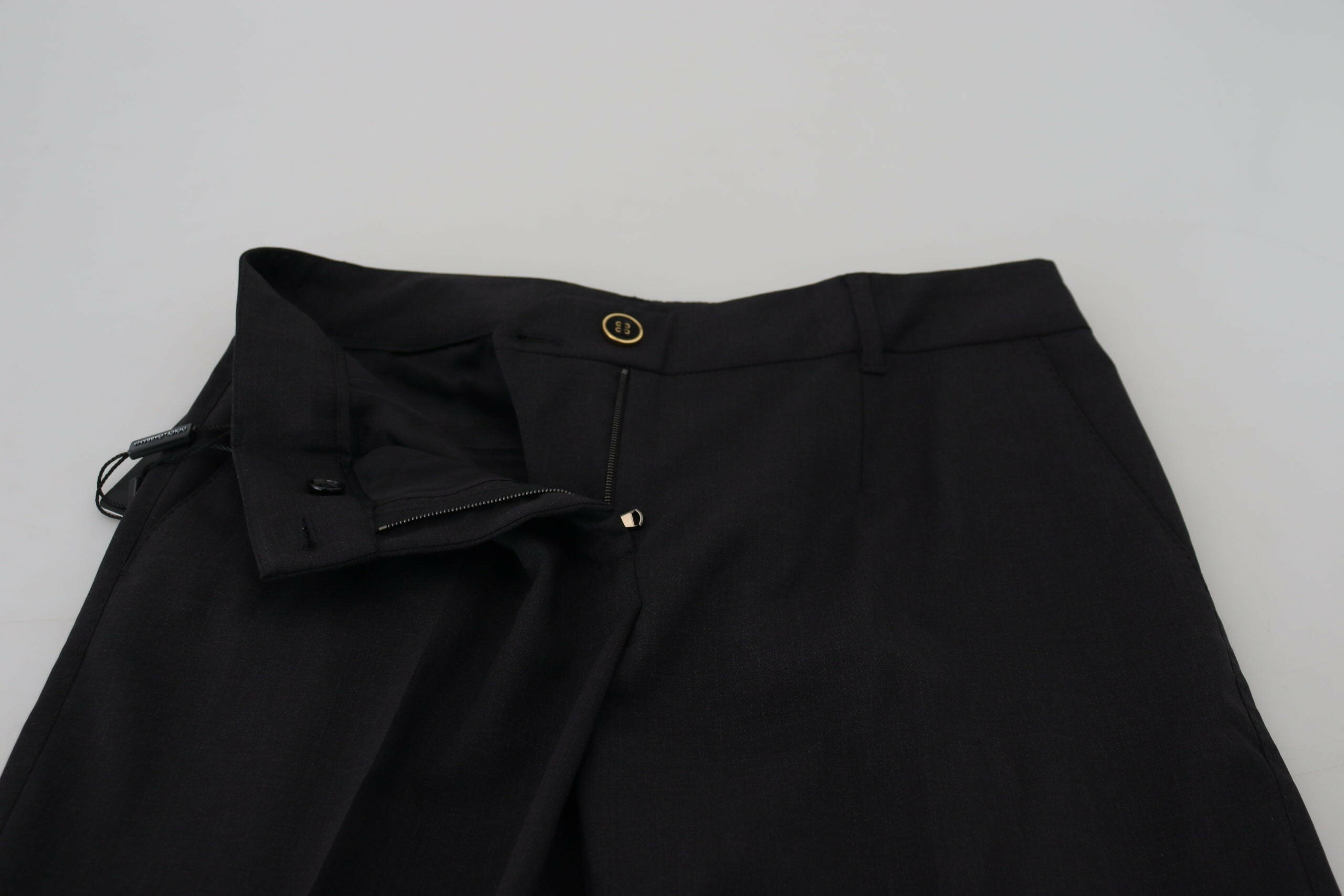 Dolce & Gabbana Grey Women Formal Tapered Pants -   -  Dolce & Gabbana.