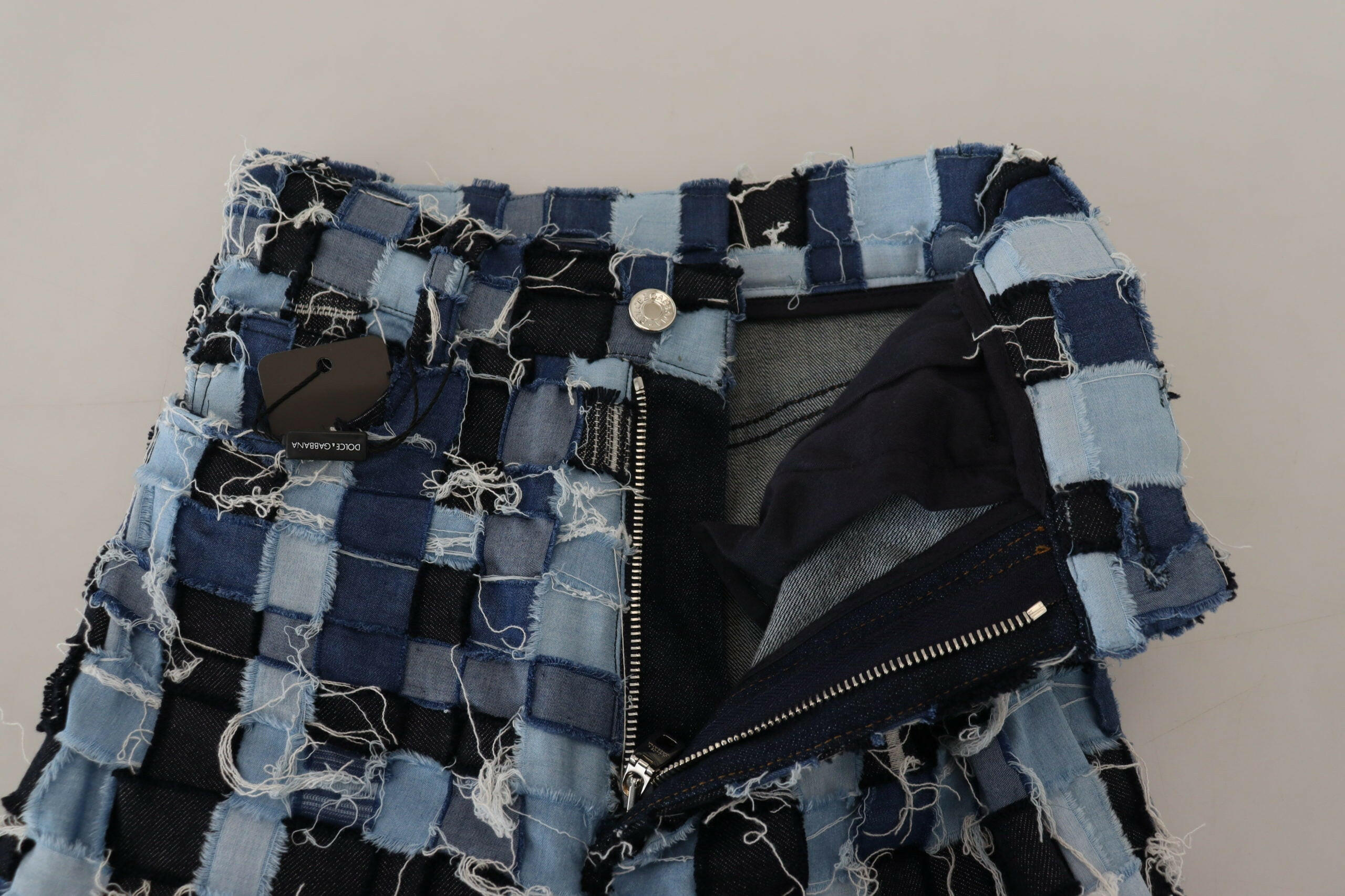 Dolce & Gabbana Multicolor Patchwork Cotton Denim Jeans -   -  Dolce & Gabbana.