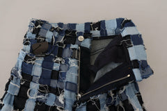 Dolce & Gabbana Multicolor Patchwork Cotton Denim Jeans -   -  Dolce & Gabbana.