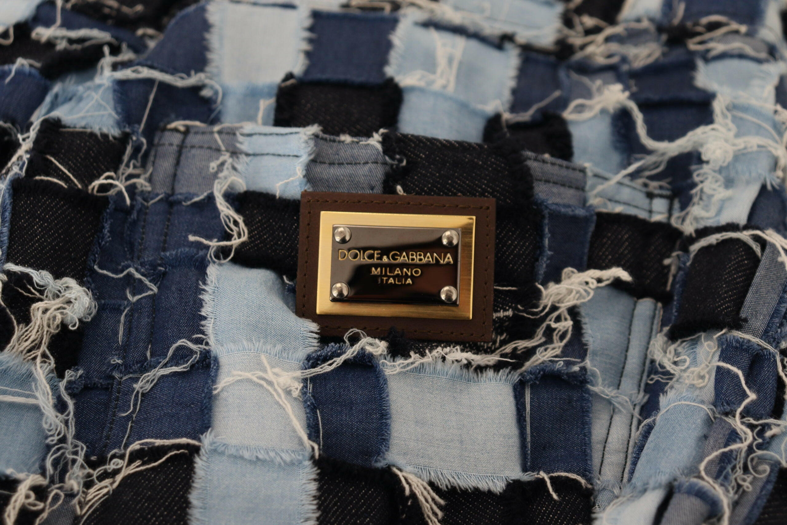 Dolce & Gabbana Multicolor Patchwork Cotton Denim Jeans -   -  Dolce & Gabbana.