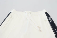 Dolce & Gabbana White DG Logo Sweatpants Pants -   -  Dolce & Gabbana.