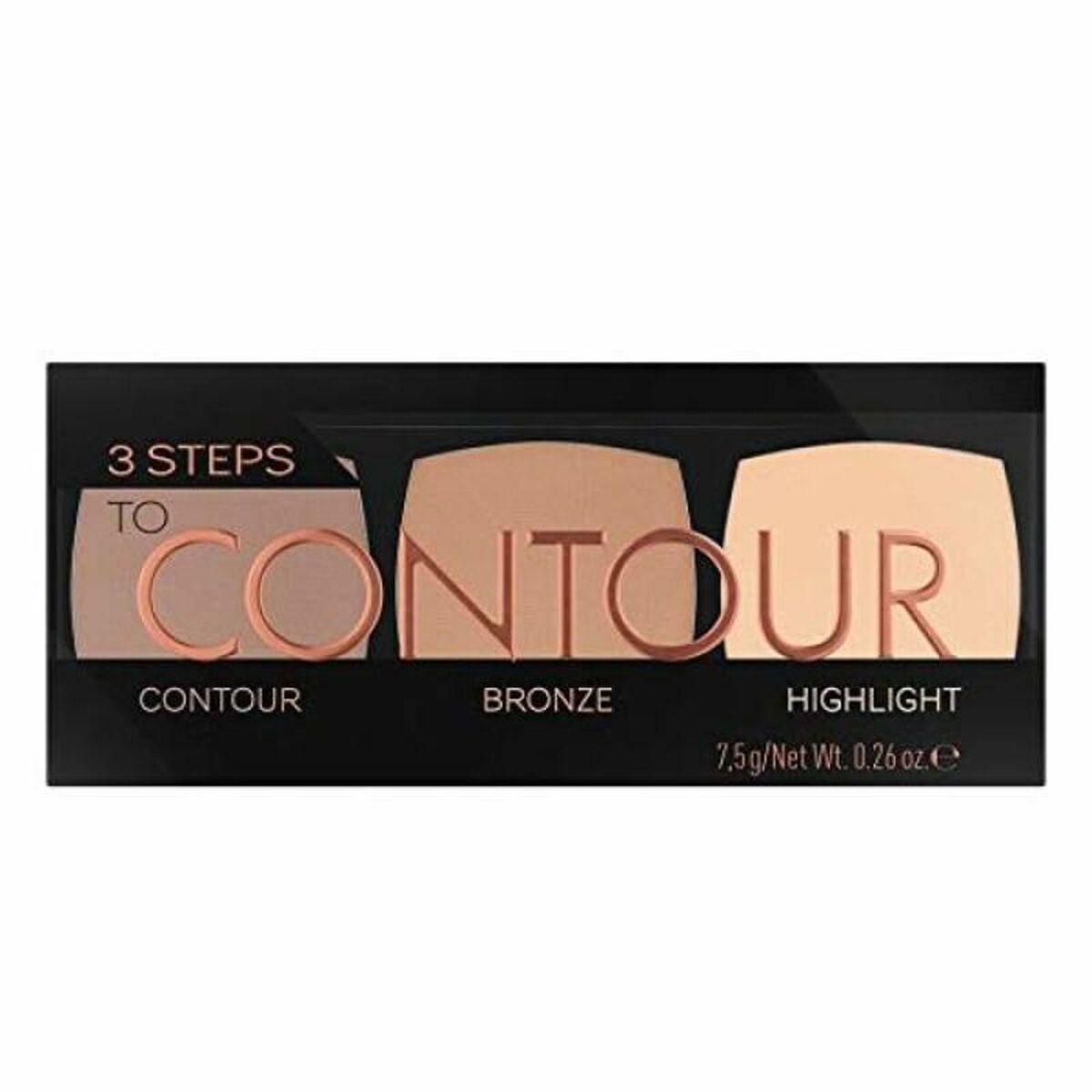Powdered Make Up Catrice 3 Steps to Contour Palette (7,5 g) -  Beauty, Make-up -  Catrice.