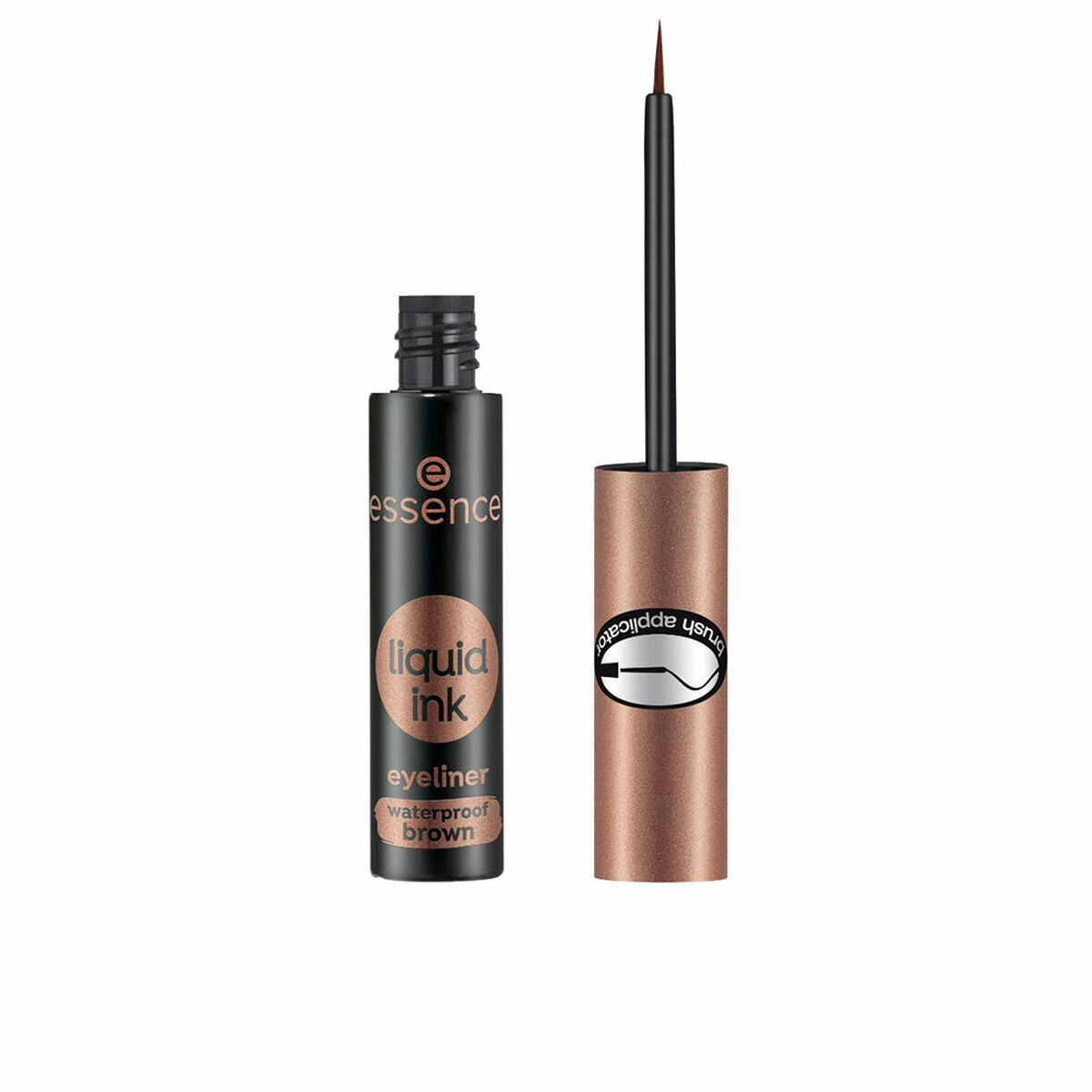 Eyeliner Essence Liquid Ink Water resistant Nº 02-brown 3 ml -  Beauty, Make-up -  Essence.