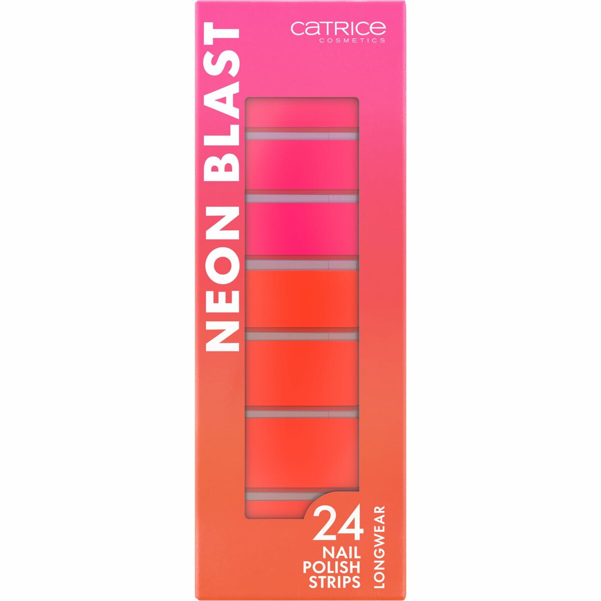 Nail Polish Sheets Catrice Neon Blast Nº 020 Neon thunder 24 Units -  Beauty, Manicure and pedicure -  Catrice.