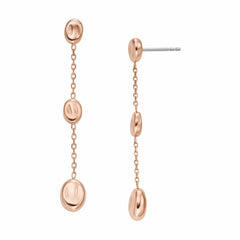 Ladies' Earrings Skagen SKJ1846791 Rose gold -  Jewellery, Women -  Skagen.