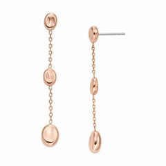 Ladies' Earrings Skagen SKJ1846791 Rose gold -  Jewellery, Women -  Skagen.