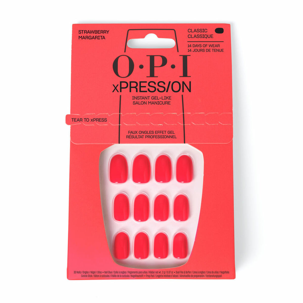False nails Opi #Strawberry Margarita Strawberry margarita 30 Pieces -  Beauty, Manicure and pedicure -  Opi.