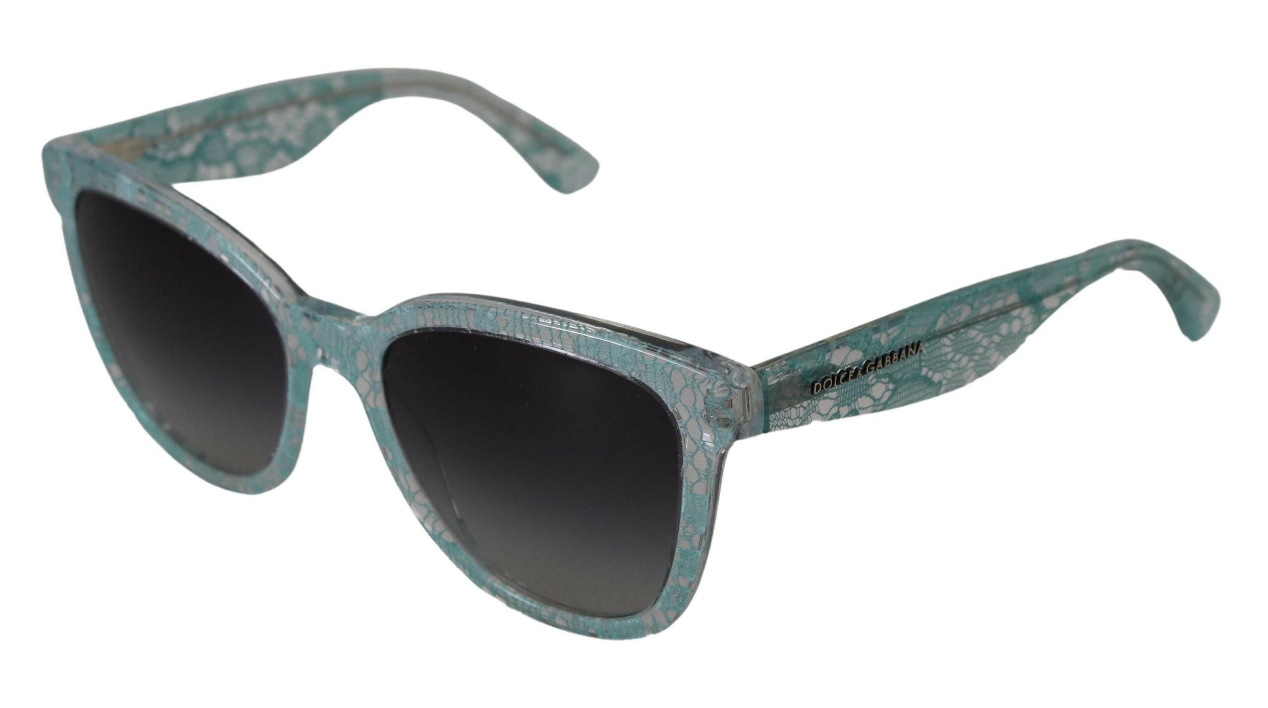 Dolce & Gabbana Blue Lace Crystal Acetate Butterfly DG4190 Sunglasses -  Jewellery, Women -  Dolce & Gabbana.