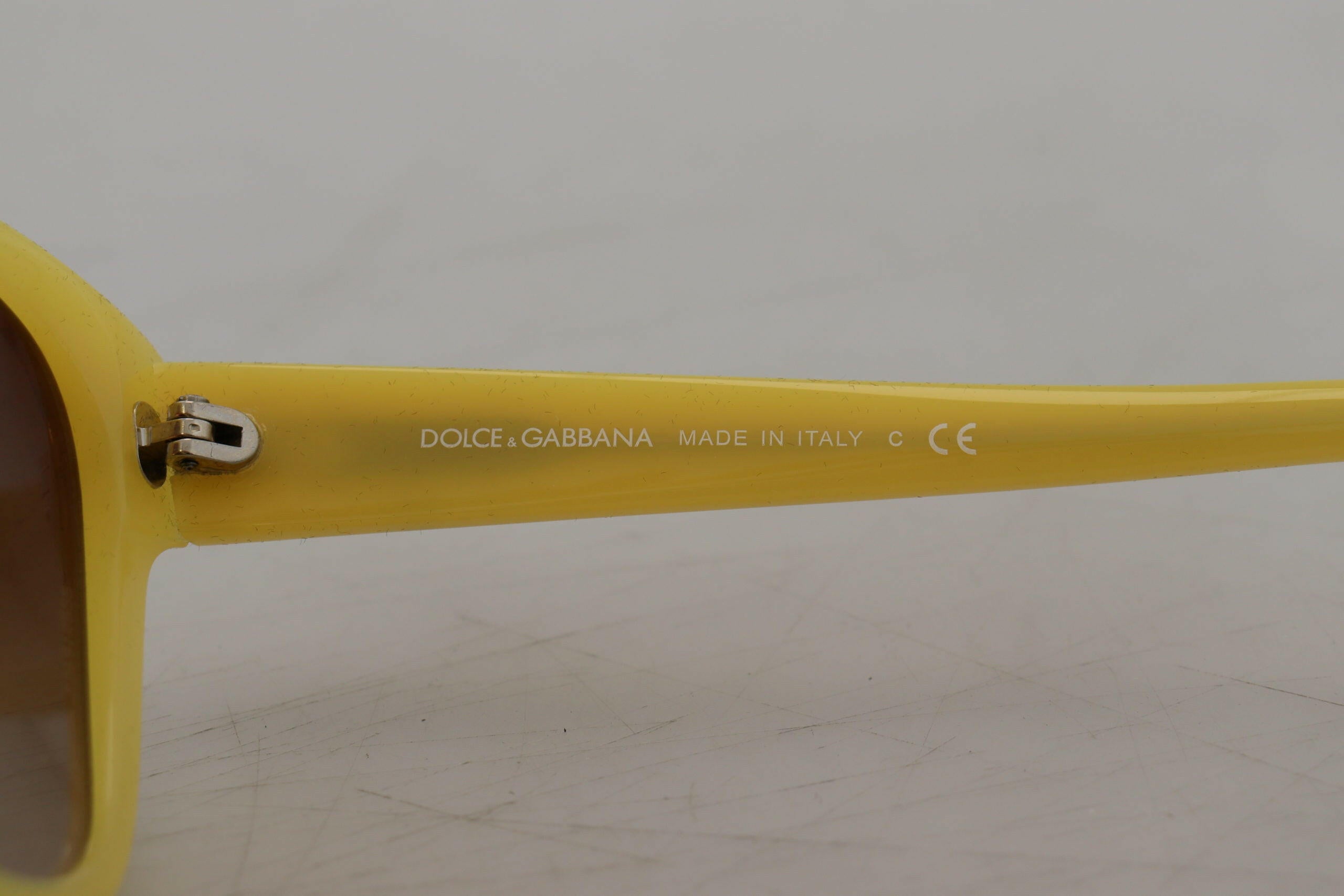 Dolce & Gabbana Yellow Acetate Frame Stars Embellishment DG4124 Sunglasses -  Jewellery, Women -  Dolce & Gabbana.