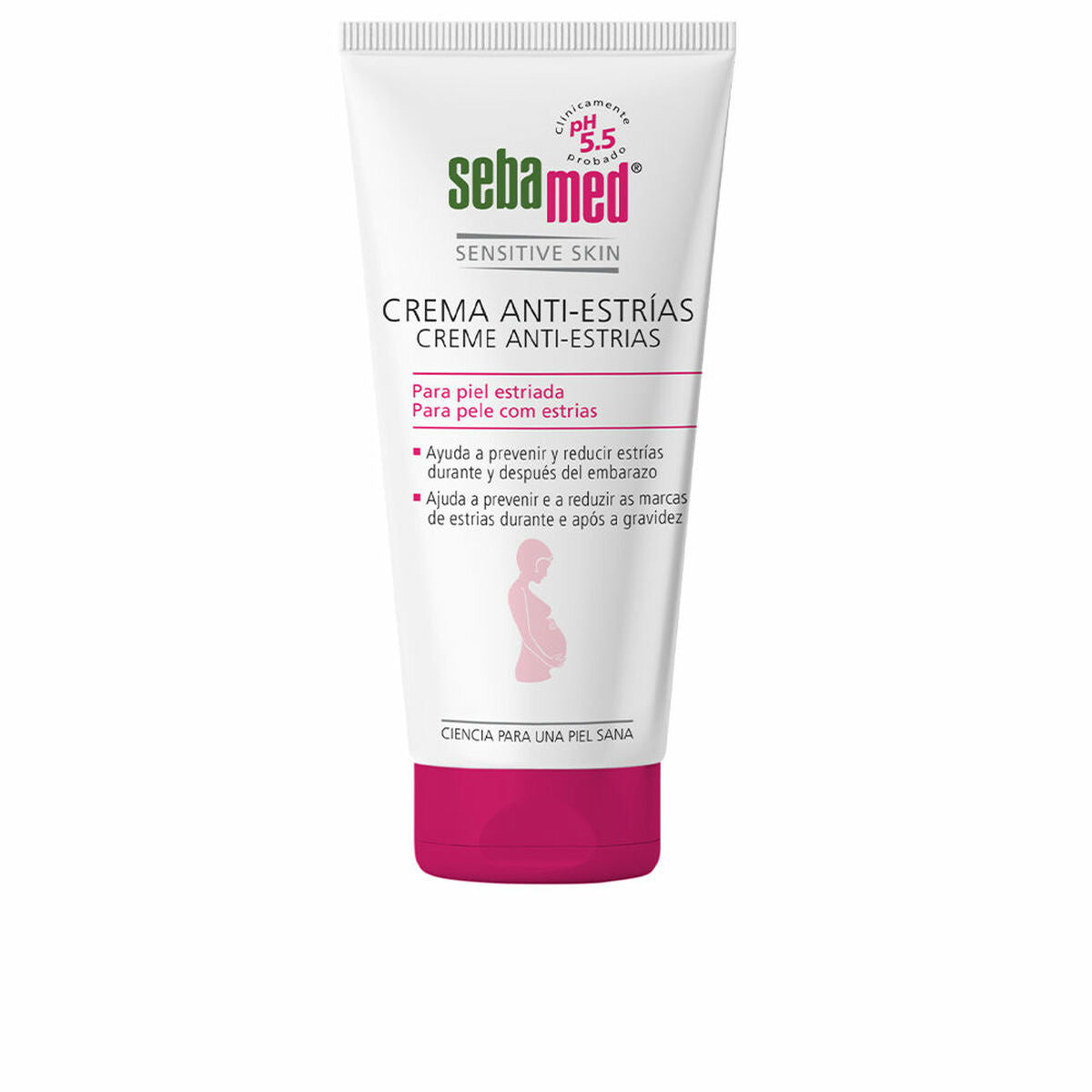 Anti-Stretch Mark Cream Sebamed Piel Sensible 200 ml -  Beauty, Skin care -  Sebamed.