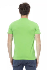 Baldinini Trend Green Cotton Men T-Shirt -   -  Baldinini Trend.