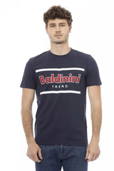 Baldinini Trend Blue Cotton Men's T-Shirt -   -  Baldinini Trend.