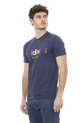 Baldinini Trend Blue Cotton Men T-Shirt -   -  Baldinini Trend.