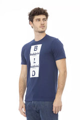 Baldinini Trend Blue Cotton Men T-Shirt -   -  Baldinini Trend.