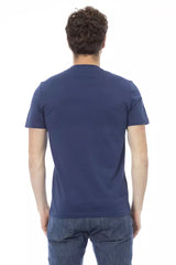 Baldinini Trend Blue Cotton Men T-Shirt -   -  Baldinini Trend.
