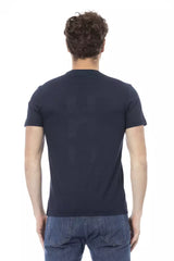 Baldinini Trend Blue Cotton Men T-Shirt -   -  Baldinini Trend.