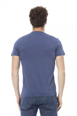 Baldinini Trend Blue Cotton Men T-Shirt -   -  Baldinini Trend.