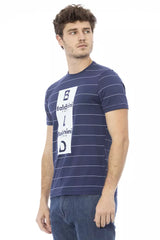 Baldinini Trend Blue Cotton Men T-Shirt -   -  Baldinini Trend.