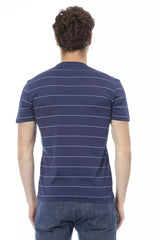 Baldinini Trend Blue Cotton Men T-Shirt -   -  Baldinini Trend.