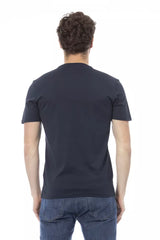 Baldinini Trend Blue Cotton Men's T-Shirt -   -  Baldinini Trend.