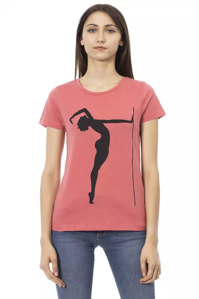 Trussardi Action Multicolor Cotton Women T-Shirt -   -  Trussardi Action.