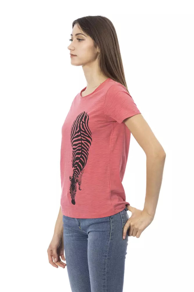 Trussardi Action Multicolor Cotton Women T-Shirt -   -  Trussardi Action.