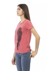 Trussardi Action Multicolor Cotton Women T-Shirt -   -  Trussardi Action.