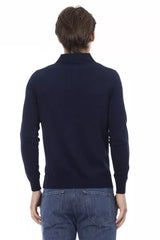 Baldinini Trend Blue Cotton Men Shirt -   -  Baldinini Trend.