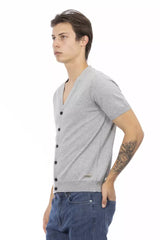 Baldinini Trend Gray Cotton Men's Sweater -   -  Baldinini Trend.