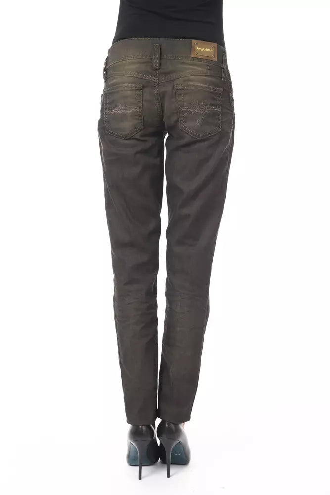 BYBLOS Black Cotton Women Jeans -   -  BYBLOS.