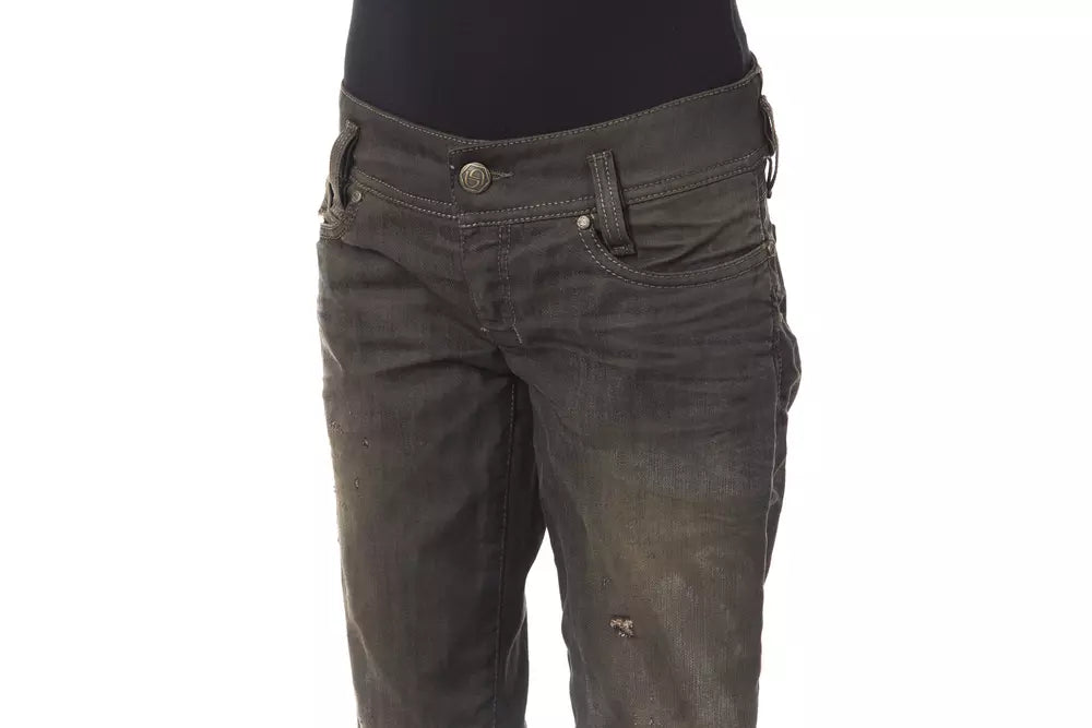 BYBLOS Black Cotton Women Jeans -   -  BYBLOS.