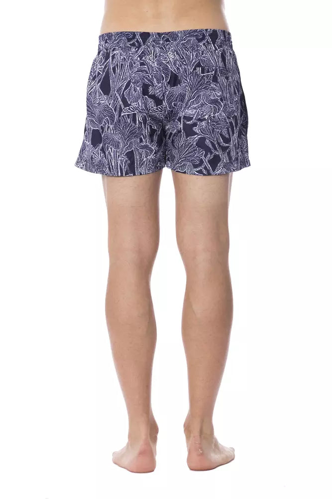 Roberto Cavalli Sport Blue Polyester Men Swimsuit -   -  Roberto Cavalli Sport.