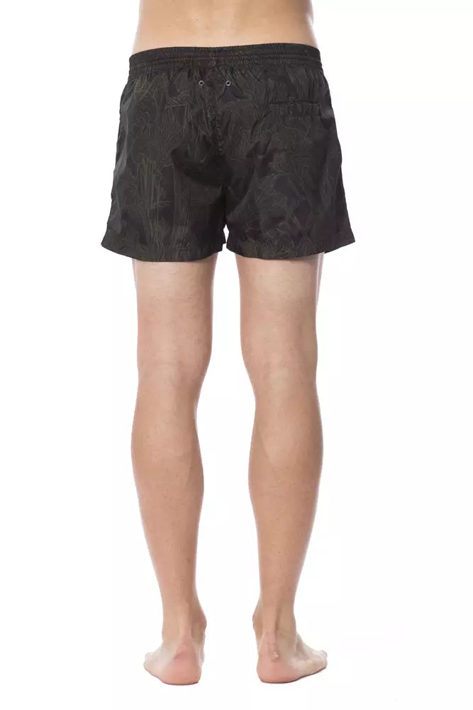 Roberto Cavalli Sport Army Polyester Men Swimwear -   -  Roberto Cavalli Sport.