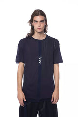 Nicolo Tonetto Blue Cotton Men T-Shirt -   -  Nicolo Tonetto.