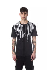 Nicolo Tonetto Black Cotton Men T-Shirt -   -  Nicolo Tonetto.