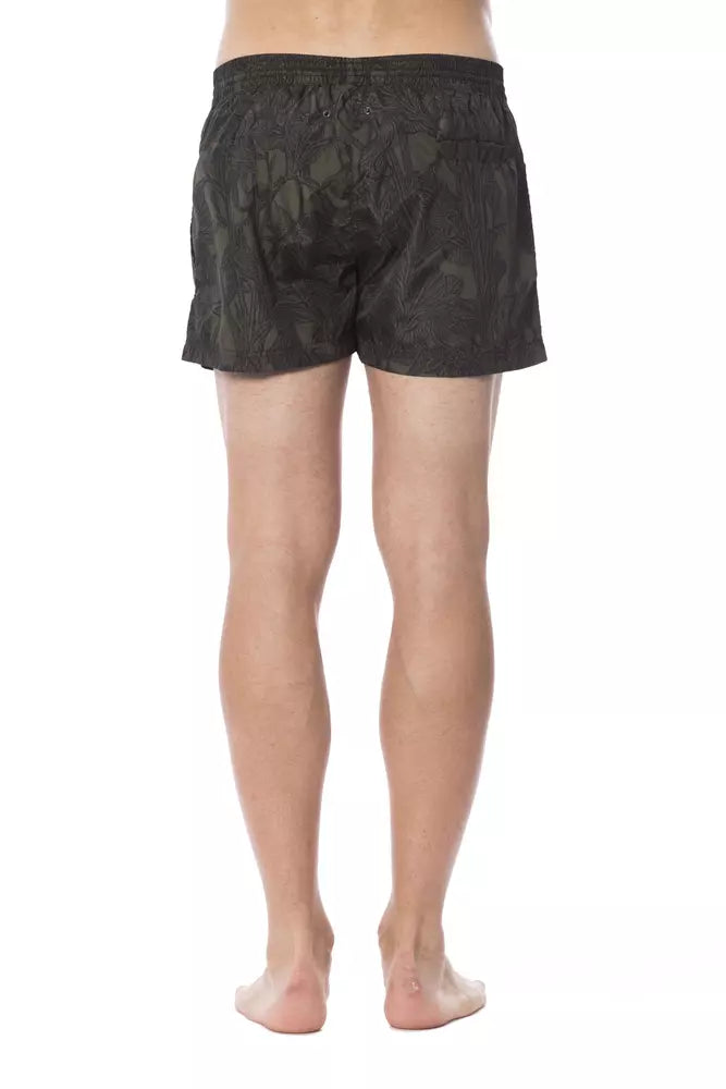 Roberto Cavalli Sport Army Polyester Men Swimwear -   -  Roberto Cavalli Sport.