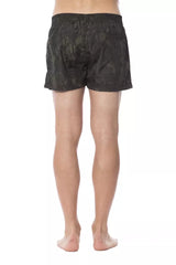 Roberto Cavalli Sport Army Polyester Men Swimwear -   -  Roberto Cavalli Sport.