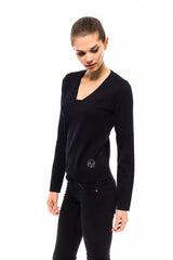 Montana Blu Blue Wool Women Sweater -   -  Montana Blu.
