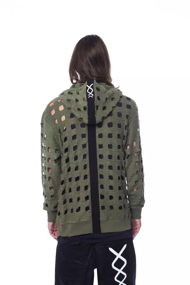 Nicolo Tonetto Army Cotton Men Sweater -   -  Nicolo Tonetto.