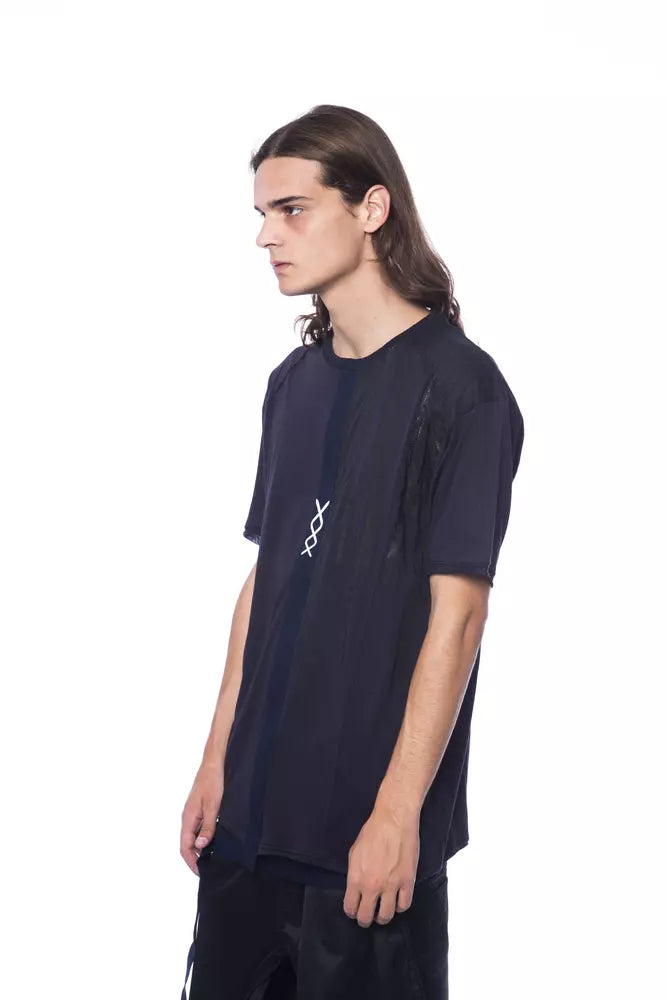 Nicolo Tonetto Blue Cotton Men T-Shirt -   -  Nicolo Tonetto.