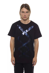 Nicolo Tonetto Black Cotton Men T-Shirt -   -  Nicolo Tonetto.