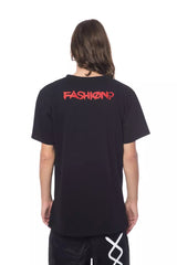 Nicolo Tonetto Black Cotton Men T-Shirt -   -  Nicolo Tonetto.
